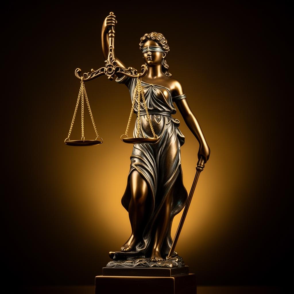 Lady Justice statue